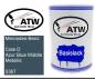 Preview: Mercedes-Benz, Cote D Azur Blue Middle Metallic, 5367: 500ml Lackdose, von ATW Autoteile West.